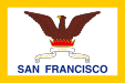 Flag of San Francisco, California, USA