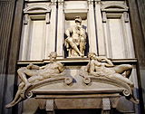 Florenz - Neue Sakristei Grabmal Lorenzo II.jpg