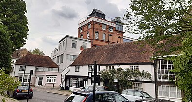 Former Lamb pub, Lamb Brewery and Burlington Arms, Church Street, Chiswick.jpg