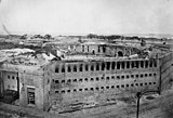 23 August 1864 - damage to the citadel.