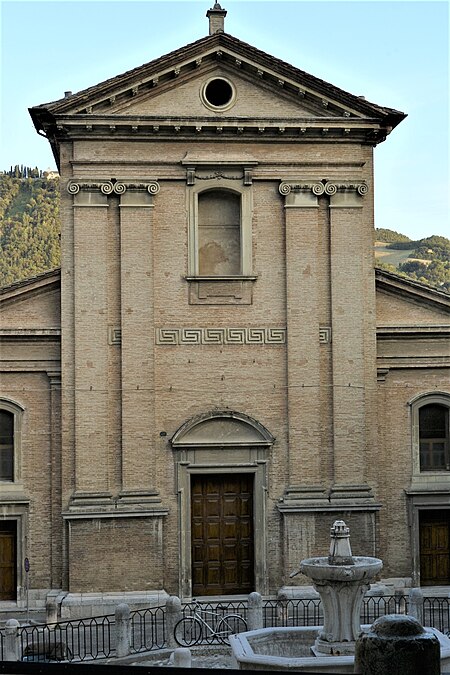 Fossombrone Cattedrale facciata