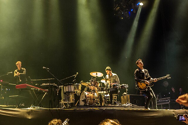 Foster the People performing at Bilbao BBK Live in 2014