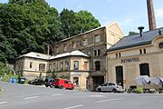 Čeština: Západní průčelí Zámeckého pivovaru ve Frýdlantě.