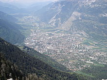 Chur from its highest point, called Furhornli, looking upstream Fuerhoernlich ur.JPG