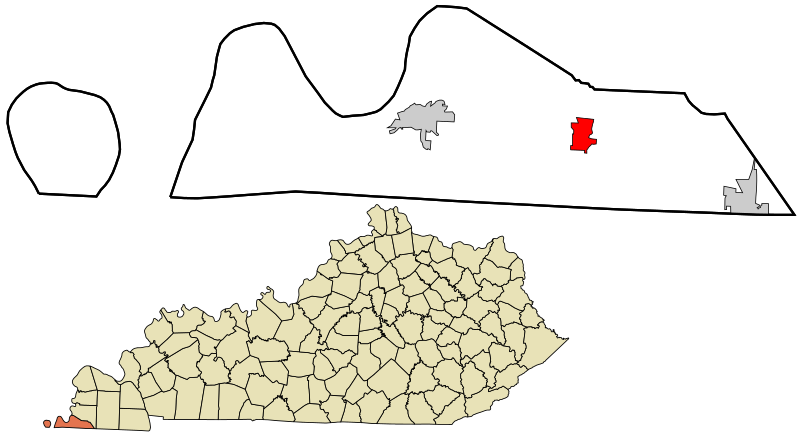 File:Fulton County Kentucky incorporated and unincorporated areas Cayce highlighted.svg