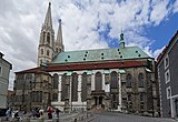 Pfarrkirche St. Peter und Paul (Görlitz), ab Anfang 15. Jh., Turmobergeschosse 19.Jh.