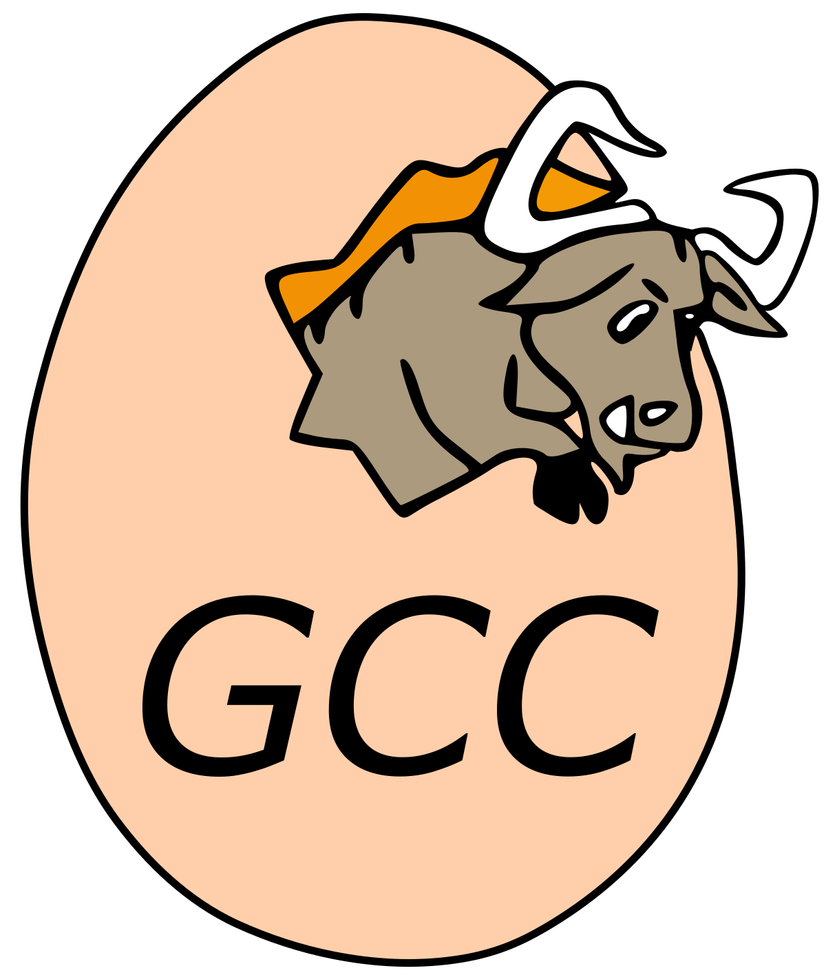 GNU Compiler collection (GCC). GCC логотип. GCC компилятор. Логотип GNU.