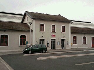 Gare de Saint-Germain-des-Fossés railway station in Saint-Germain-des-Fossés, France