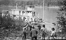 The Grenfell was one of the vessels that shipped cargo on the Peace River.