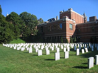 Jesuit Community Cemetery historic cemetery at Georgetown University