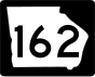 State Route 162 markør