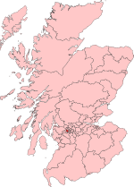 Glasgow Govan Konstituen 1983-1997.svg