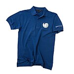 Polo shirt w/ globe