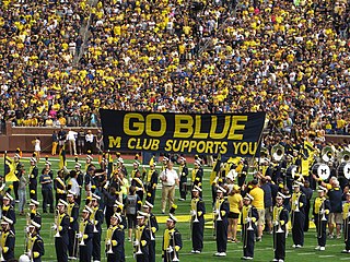 <span class="mw-page-title-main">M Club banner</span> Tradition at University of Michigan football games