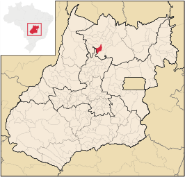Kaart van Nova Iguaçu de Goiás