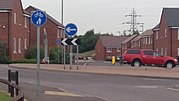 Thumbnail for File:Gornal Halt, now under Himley View housing estate..jpg