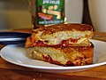 File:Grilled cheese sandwich prepared in toaster oven.jpg - Wikimedia  Commons
