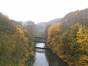 Brücke Grunenburg Wupperbrücke der RME