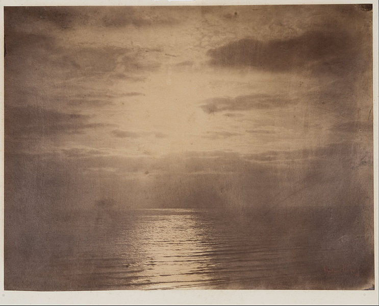 File:Gustave Le Gray - Solar Effect in the Clouds--Ocean (Effet de soleil dans les nuages--ocean) - Google Art Project.jpg