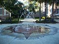 University of Florida: A fountain on campus.