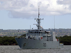 A HMCS Brandon (MM 710) tétel illusztrációja