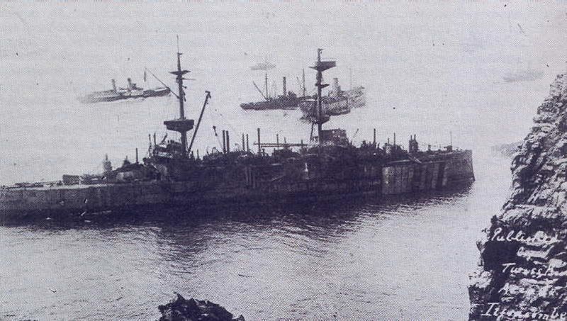 File:HMS Montagu (1901) Heavy Fittings Removed 1906.jpg