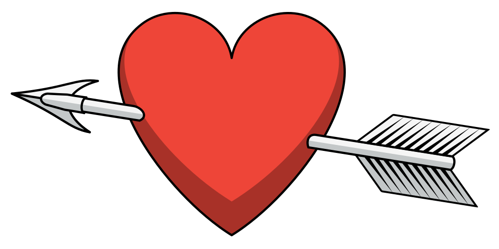 Download File:Heart arrow shaded.svg - Wikimedia Commons