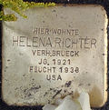 Stolperstein für Helena Richter, verh. Brueck