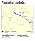 Thumbnail for Buenos Aires–Rosario–Córdoba high-speed railway