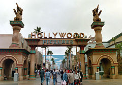 Entrance to Hollywood Land