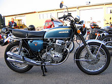 Honda CB750 inline four, the first to be called a 'superbike', and the archetypal Universal Japanese Motorcycle Honda CB 750 K1.jpg