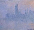 Casele Parlamentului în ceață de Claude Monet, High Museum of Art.jpg