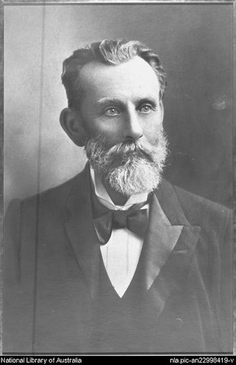 Hugo Alpen composed a gavotte in 1880 for Sydney University Hugo Alpern.jpg