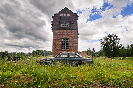 A former brickworks in Hundhagen, Leksand, Dalarna. Photograph: Arild Vågen