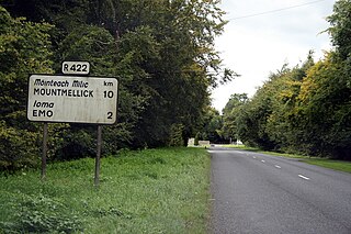 <span class="mw-page-title-main">R422 road (Ireland)</span> Road in Ireland