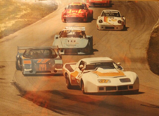 1981 IMSA race at Road Atlanta featuring GTO, GTU, and GTP cars