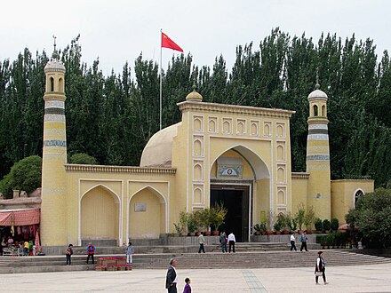 Kashgar's historically significant Id Kah Mosque
