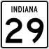 State Road 29 marker 