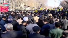Datei: Iranische Demonstranten singen "Tod für Amerika" über die Ermordung von General Soleimani durch die USA 139810131620232219282811.webm