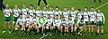 The Ireland international rules football team during the 2010 International Rules Series.