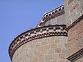 Detail apsidy kostela San Pietro Apostolo