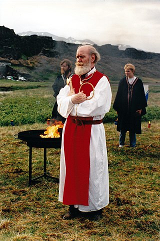 <span class="mw-page-title-main">Jörmundur Ingi Hansen</span> Icelandic neopagan leader (born 1940)