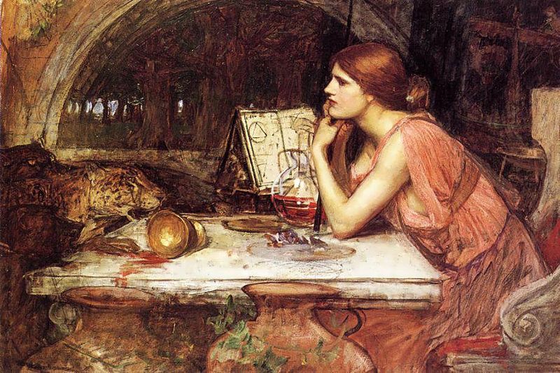 File:John William Waterhouse - Sketch of Circe, 1911-1914.jpg