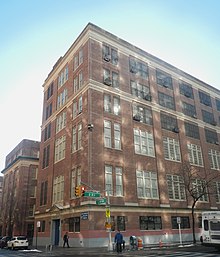 The complex at 68th Street and Second Avenue Julia Richman HS 2Av 68 St jeh.jpg