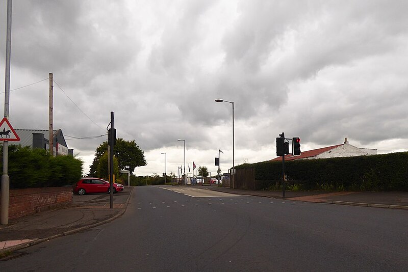 File:Junction on A71 at Shawsburn - geograph.org.uk - 5580468.jpg