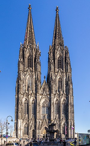 Kölner Dom: Vorgängerbauten, Baugeschichte des gotischen Domes, Baugeschichte im 19. Jahrhundert