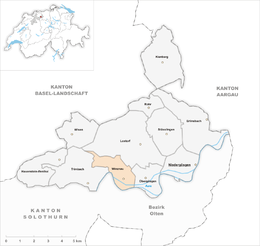 Winznau – Mappa