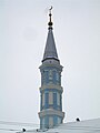 Minaret i Kazan i Tatarstan i Russland.