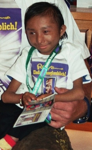 <span class="mw-page-title-main">Khagendra Thapa Magar</span> Worlds shortest man (1992–2020)