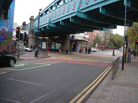 The Edgware Road (pictured here at Shoot Up Hill, Kilburn) was traversed by the Metropolitan Railway and the LNWR, but plans were drawn up to drive a tube under the length of the road